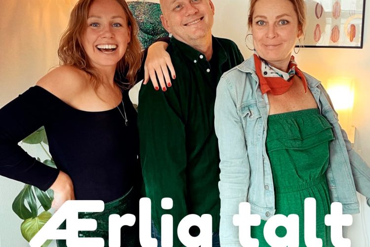 Ærlig talt sæson 4 cover billede med Fie, Michael og Linda